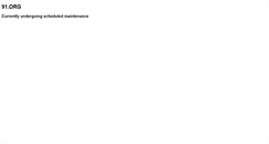 Desktop Screenshot of 91.org
